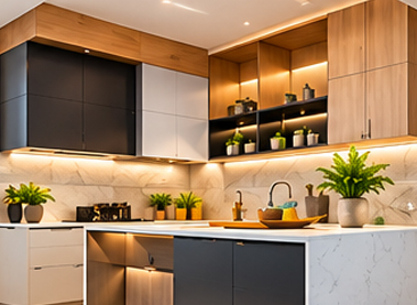 Kitchen Modeling Cupboards